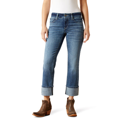 Perfect Rise Silvie Straight Leg Crop Jeans