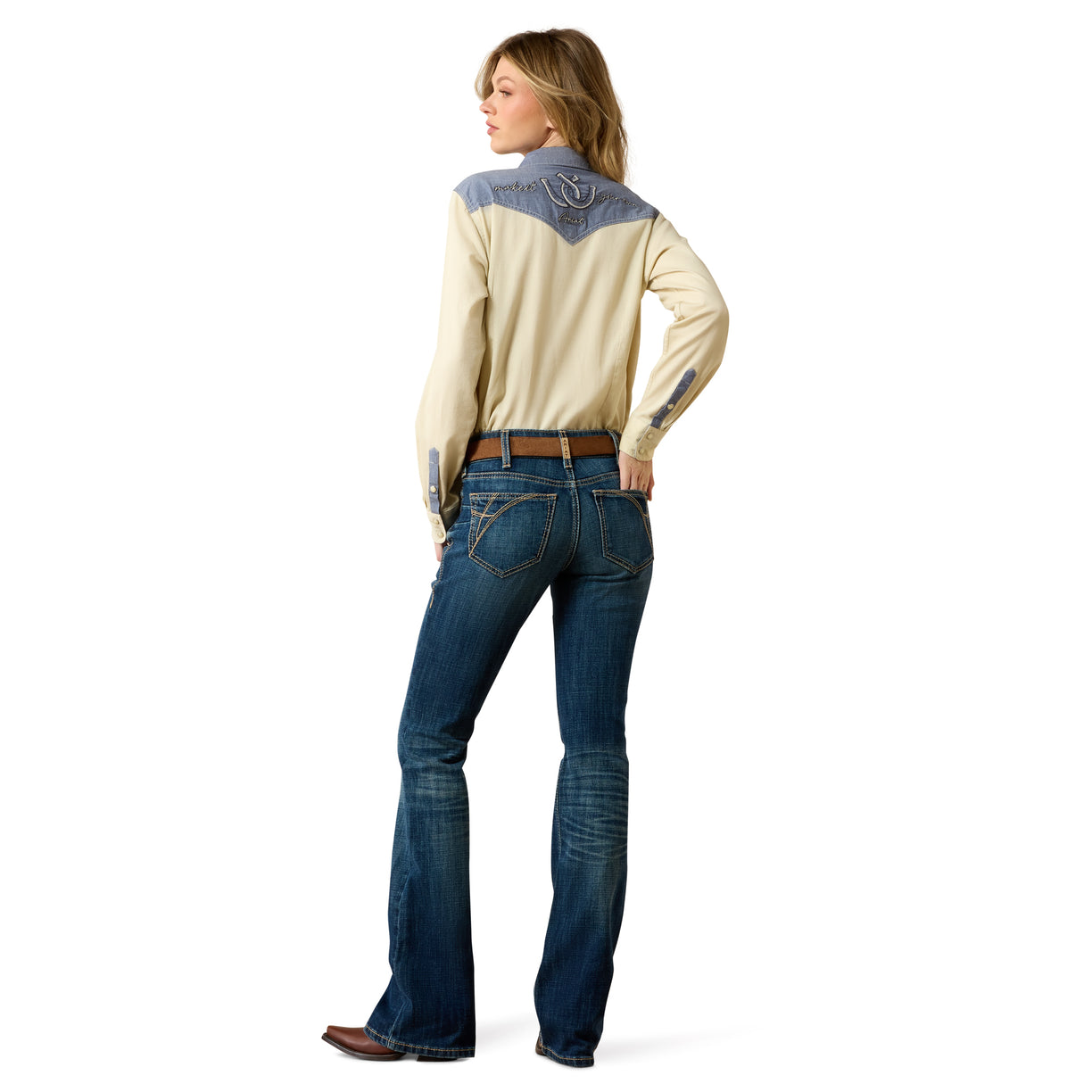 Mid Rise Fiona Boot Cut Jeans