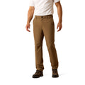 Person wearing brown pants on a white background