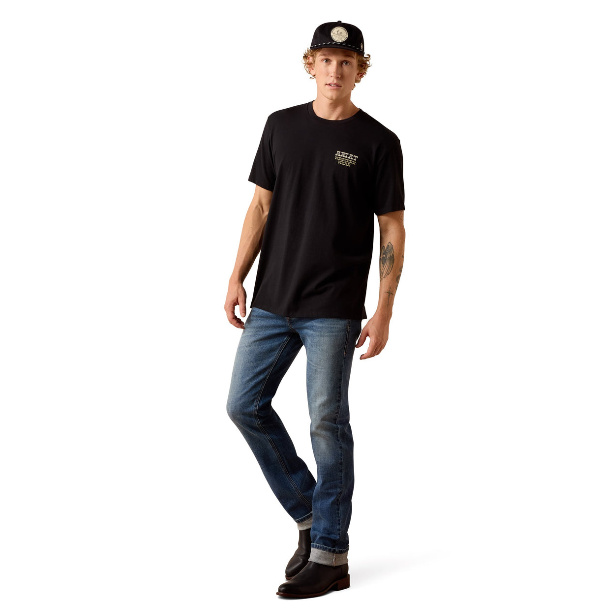 Ariat Country and Western Lockup Classic Fit T-Shirt