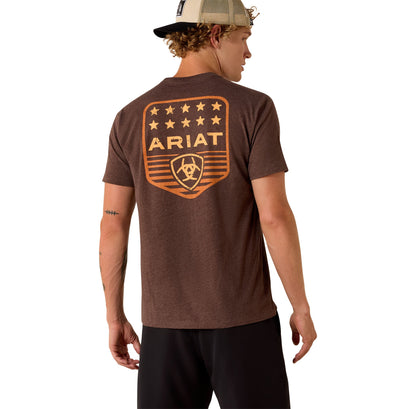 Ariat Stripe Patriotic Badge T-Shirt