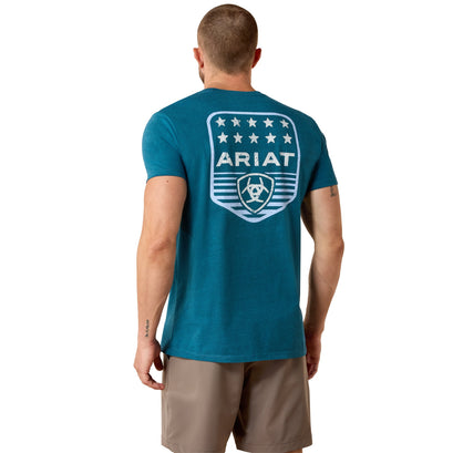 Ariat Stripe Patriotic Badge T-Shirt