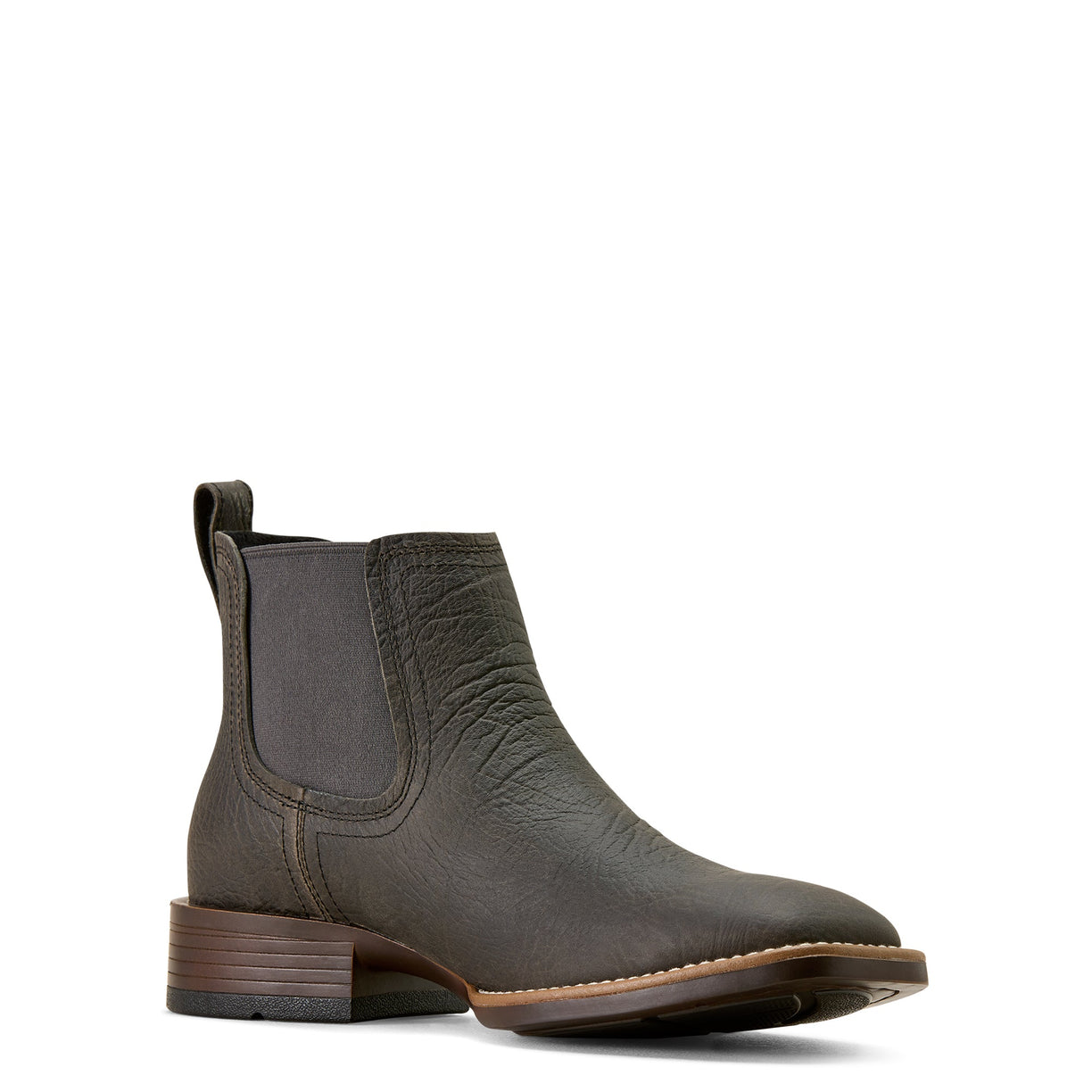 Booker Chelsea Wide Square Toe Western Boot