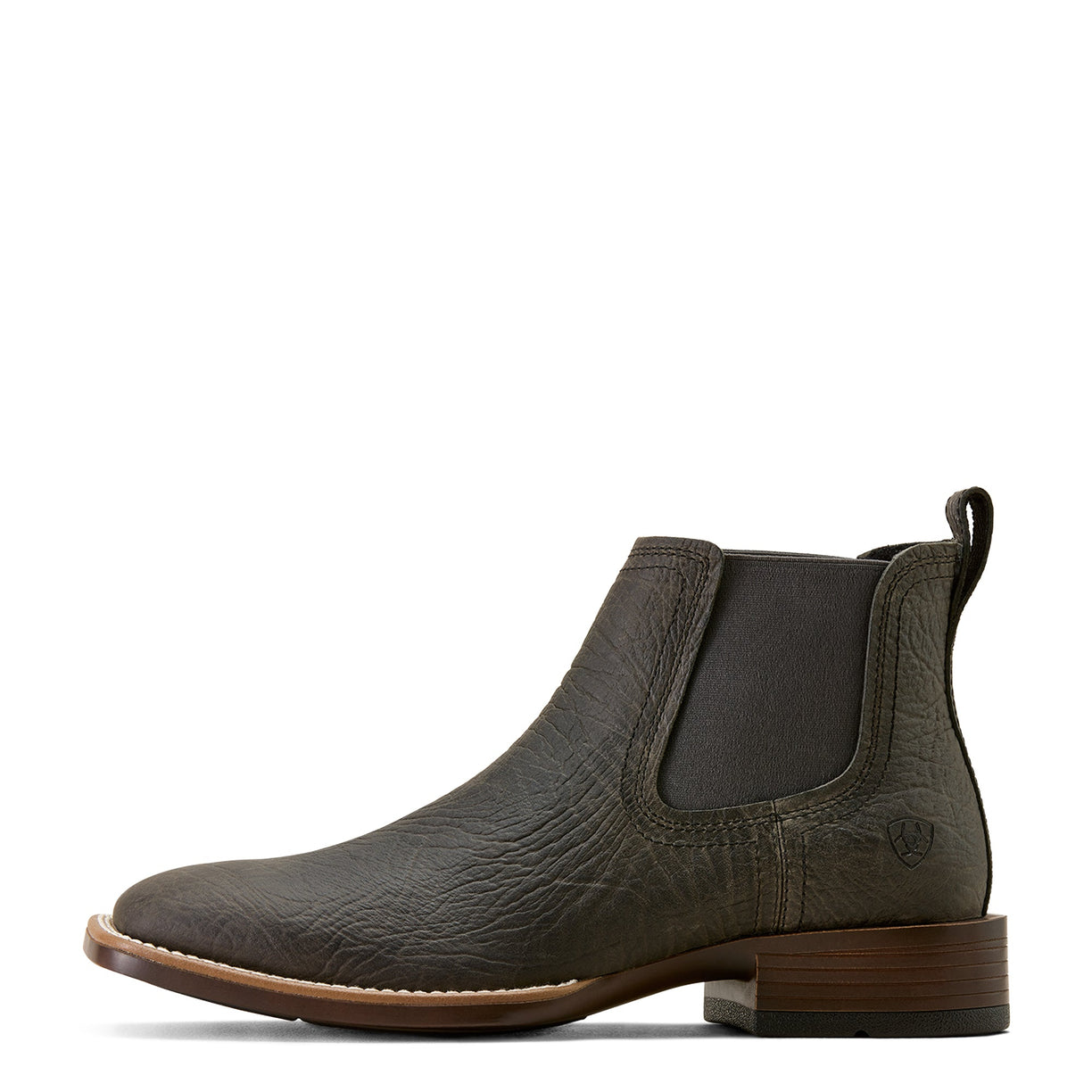 Booker Chelsea Wide Square Toe Western Boot
