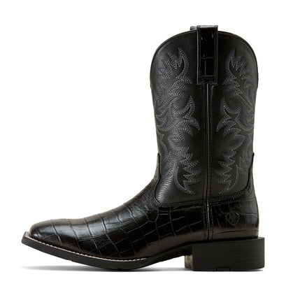 Sport Latigo Wide Square Toe Cowboy Boot
