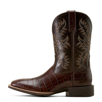 Sport Latigo Wide Square Toe Cowboy Boot