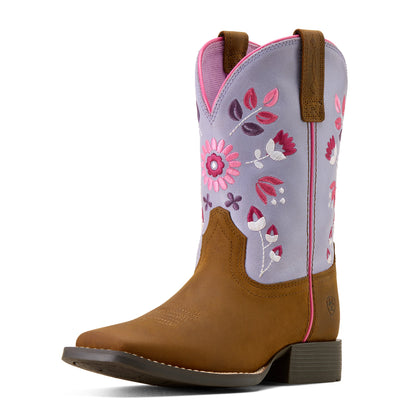 Wild Bloom Wide Square Toe Western Boot