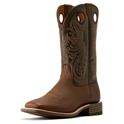 Highland Toughstock Wide Square Toe Cowboy Boot