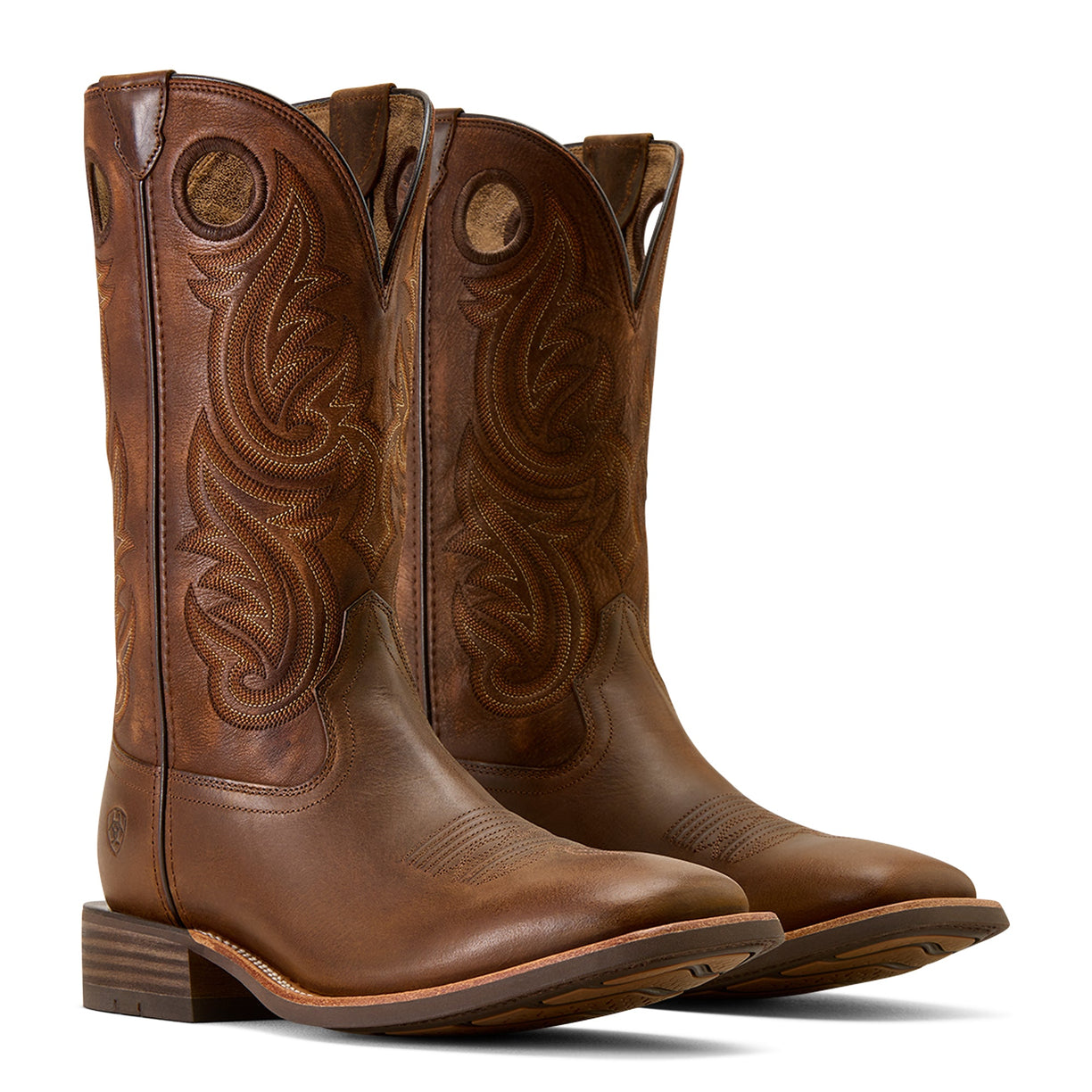 Highland Toughstock Wide Square Toe Cowboy Boot