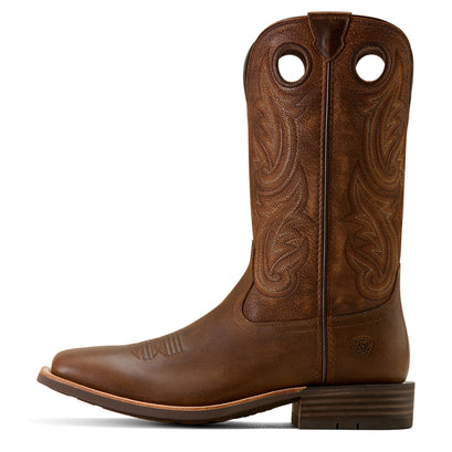 Highland Toughstock Wide Square Toe Cowboy Boot