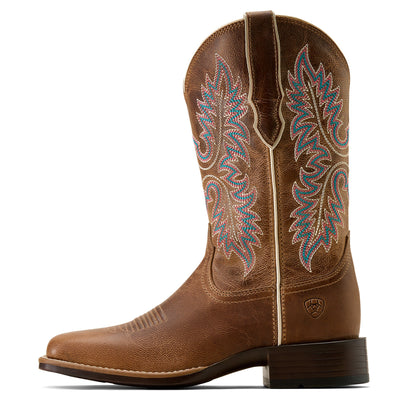 Canyon Point Wide Square Toe Western Boot