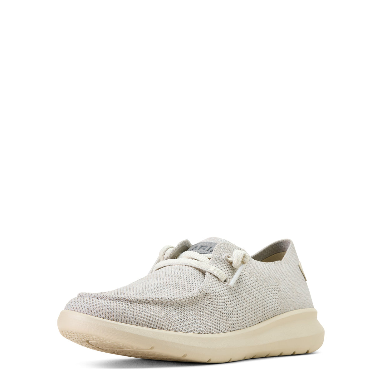 Light gray sneaker on a white background