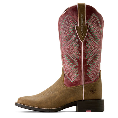 Round Up Ruidoso Wide Square Toe Western Boot