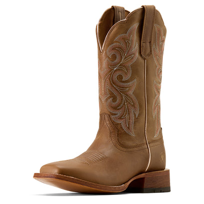 County Lane Wide Square Toe Western Boot