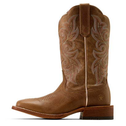 County Lane Wide Square Toe Western Boot