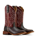 County Lane Wide Square Toe Western Boot