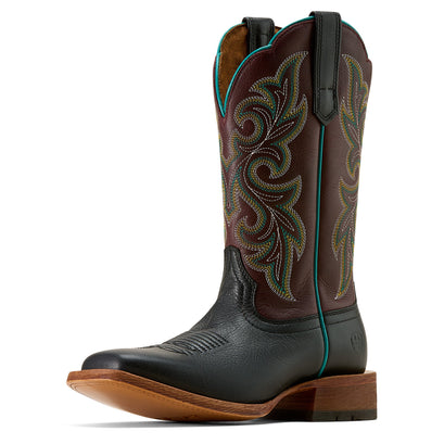 County Lane Wide Square Toe Western Boot