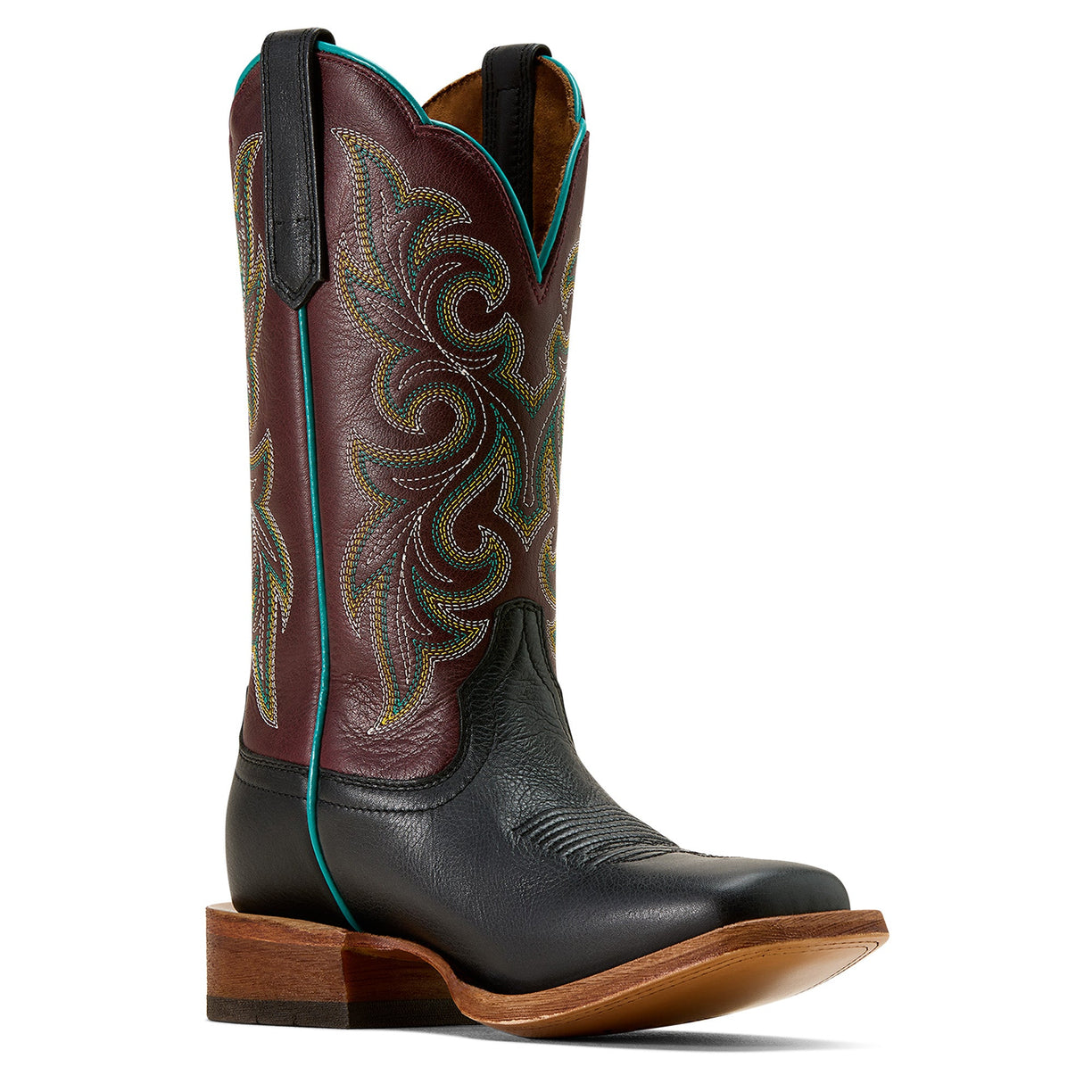 County Lane Wide Square Toe Western Boot