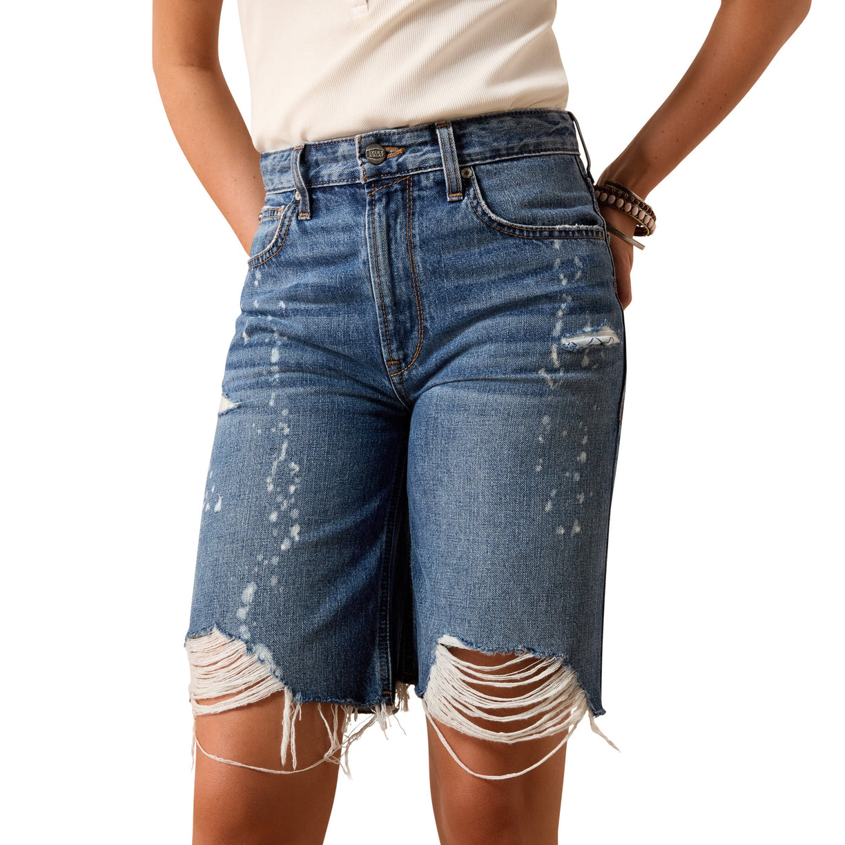 Ultra High Rise Relaxed Tomboy 10" Shorts