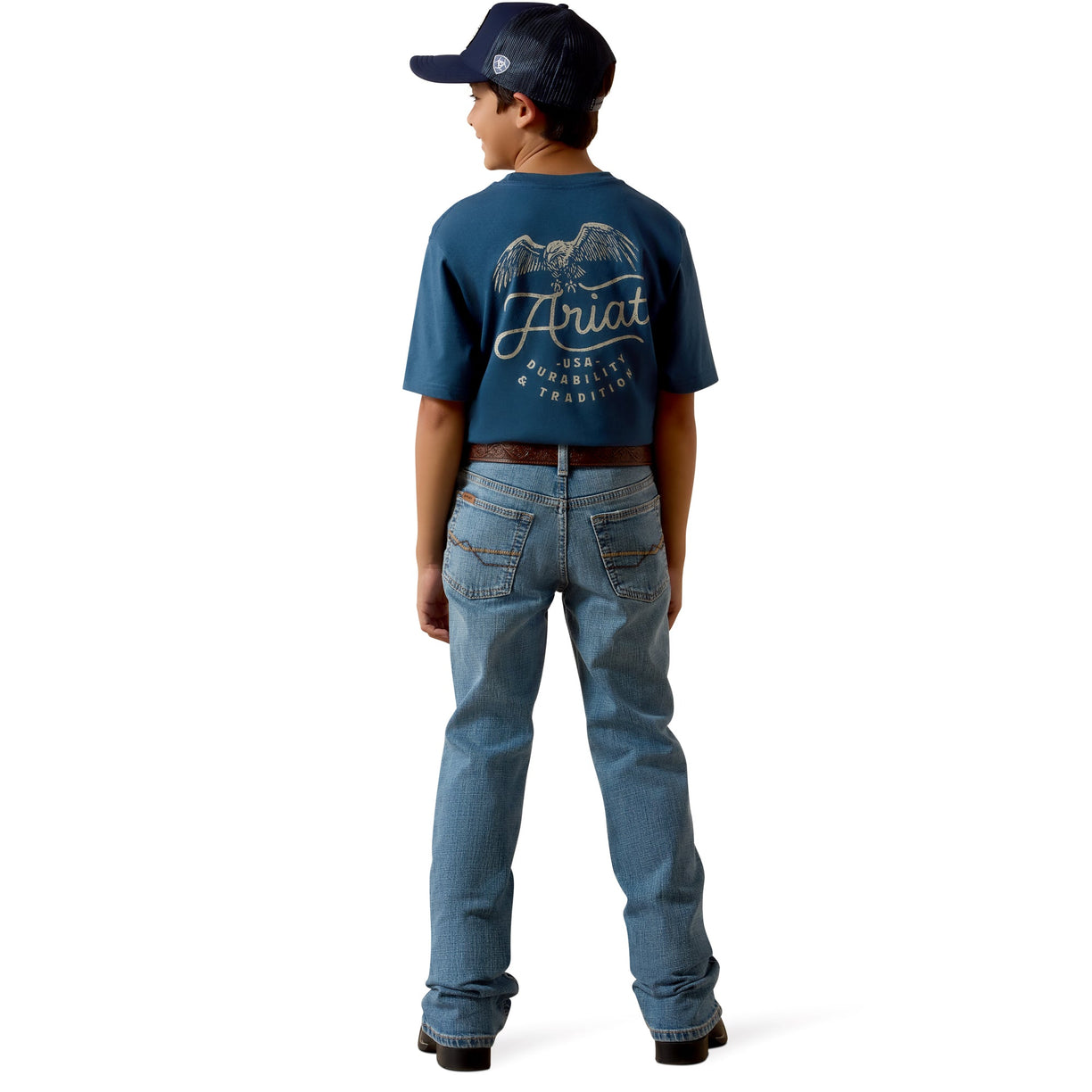 B4 Relaxed Palmer Boot Cut Jeans