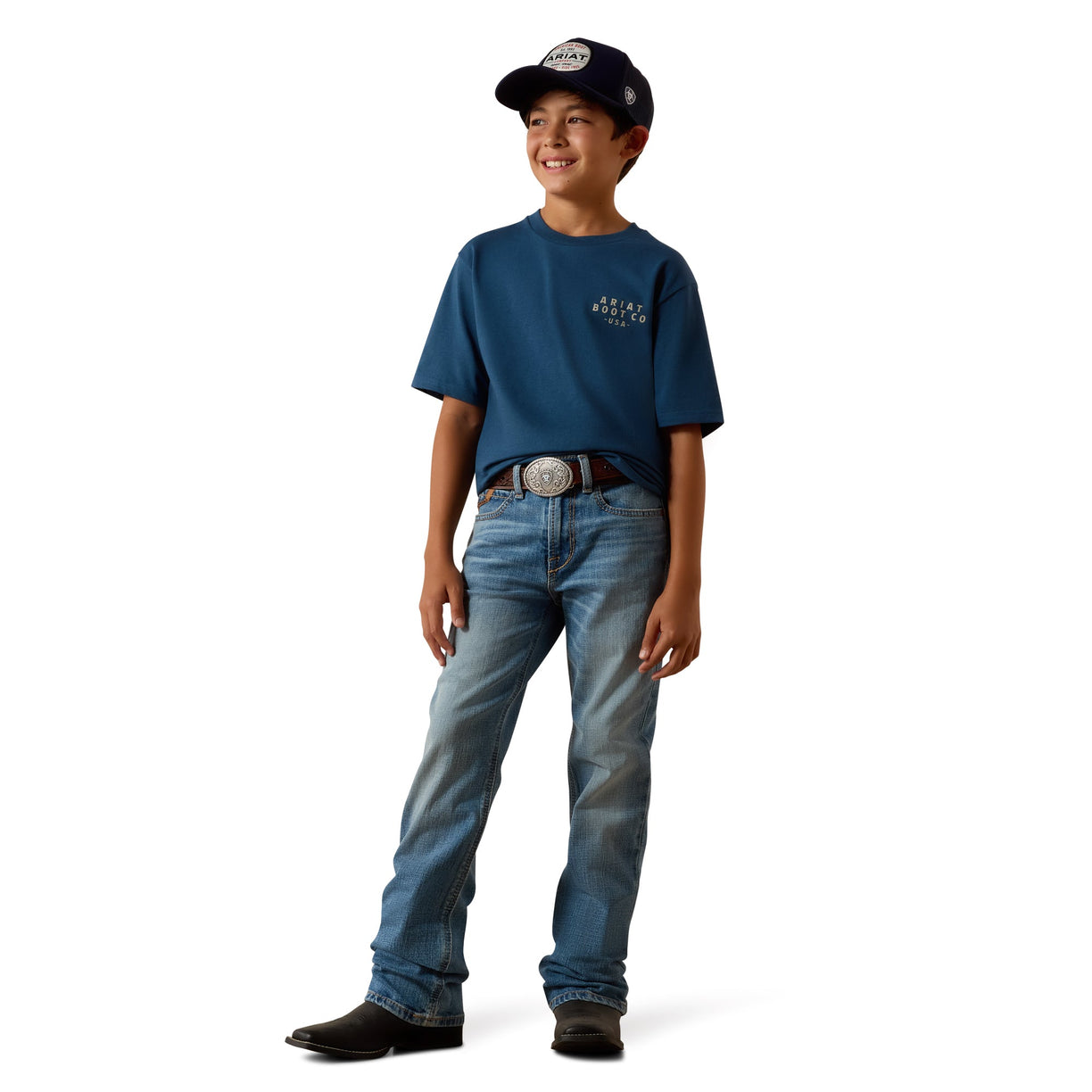B4 Relaxed Palmer Boot Cut Jeans