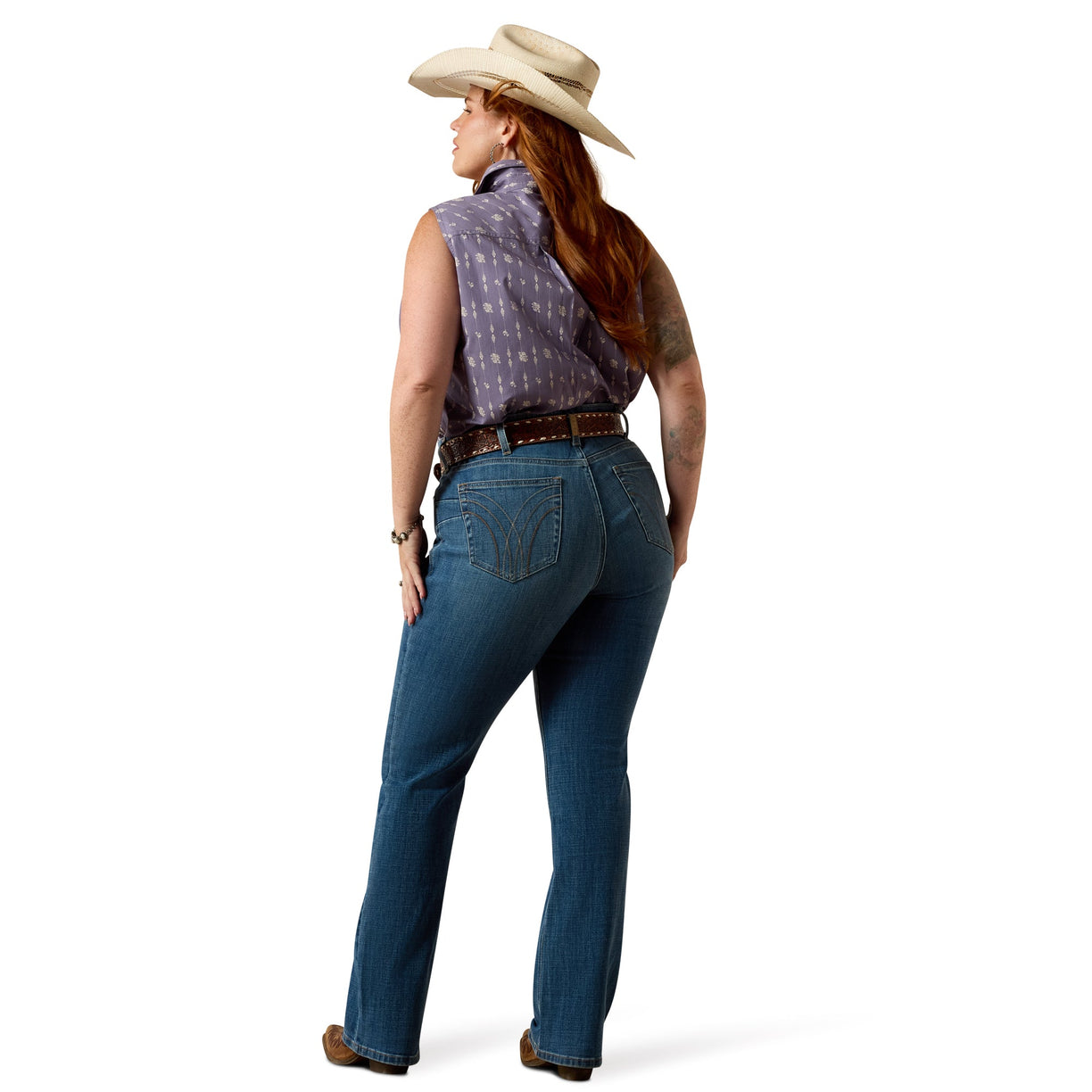 Mid Rise Esti Boot Cut Jeans