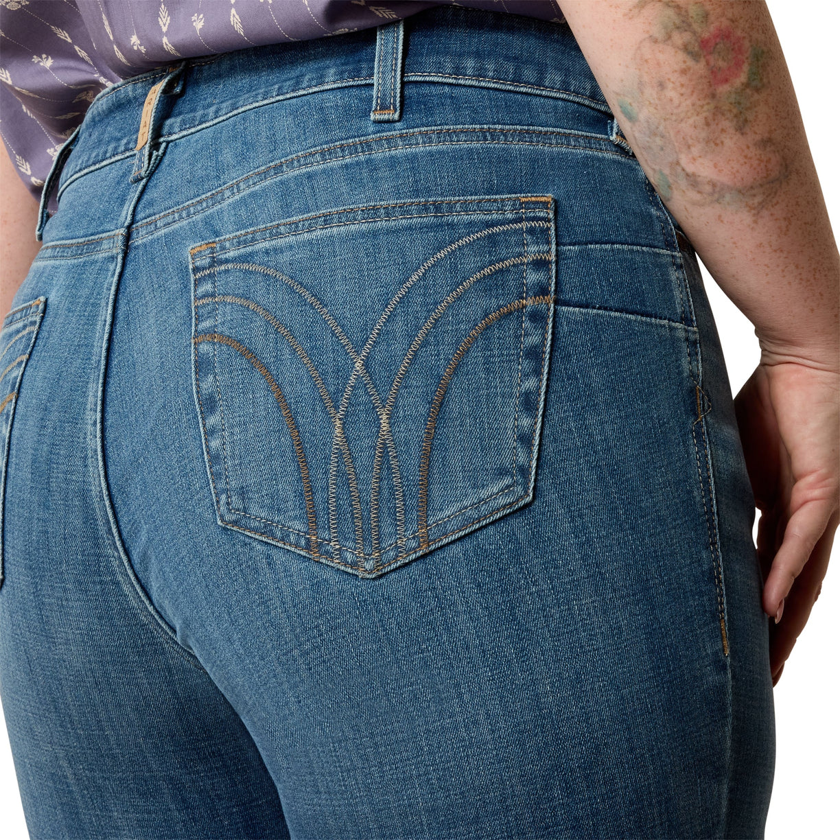 Mid Rise Esti Boot Cut Jeans