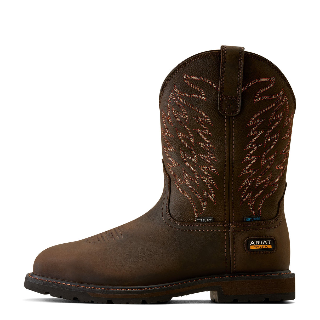 Groundbreaker Waterproof Wide Square Toe Steel Toe Work Boot