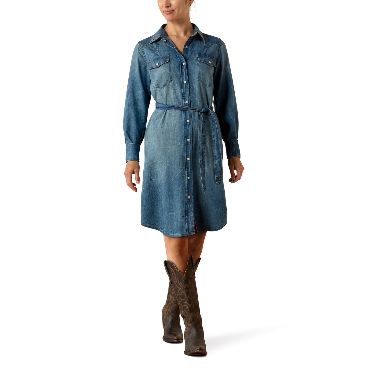 Americana Denim Dress