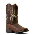 Driftwood Wide Square Toe Western Boot