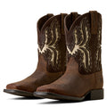 Driftwood Wide Square Toe Western Boot