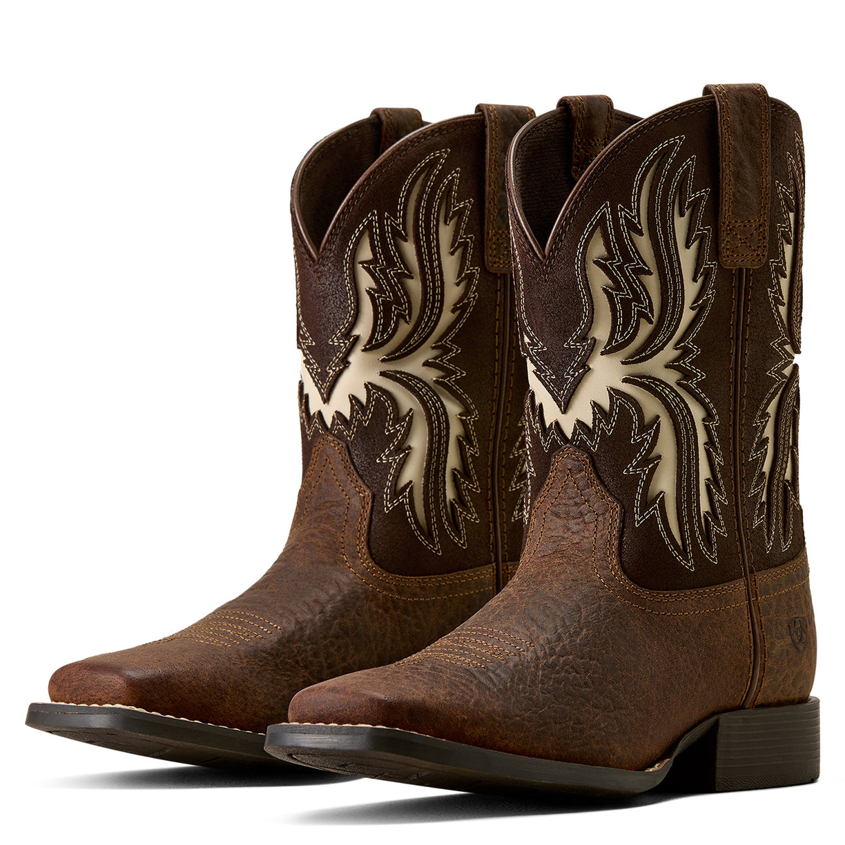 Driftwood Wide Square Toe Western Boot