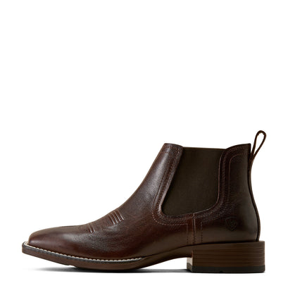 Booker Chelsea Wide Square Toe Western Boot
