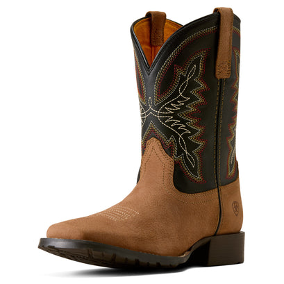 Hybrid Rancher Wide Square Toe Western Boot