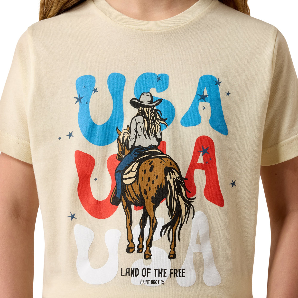 USA Cowgirl Tee