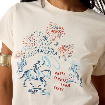 Americana Fireworks Tee
