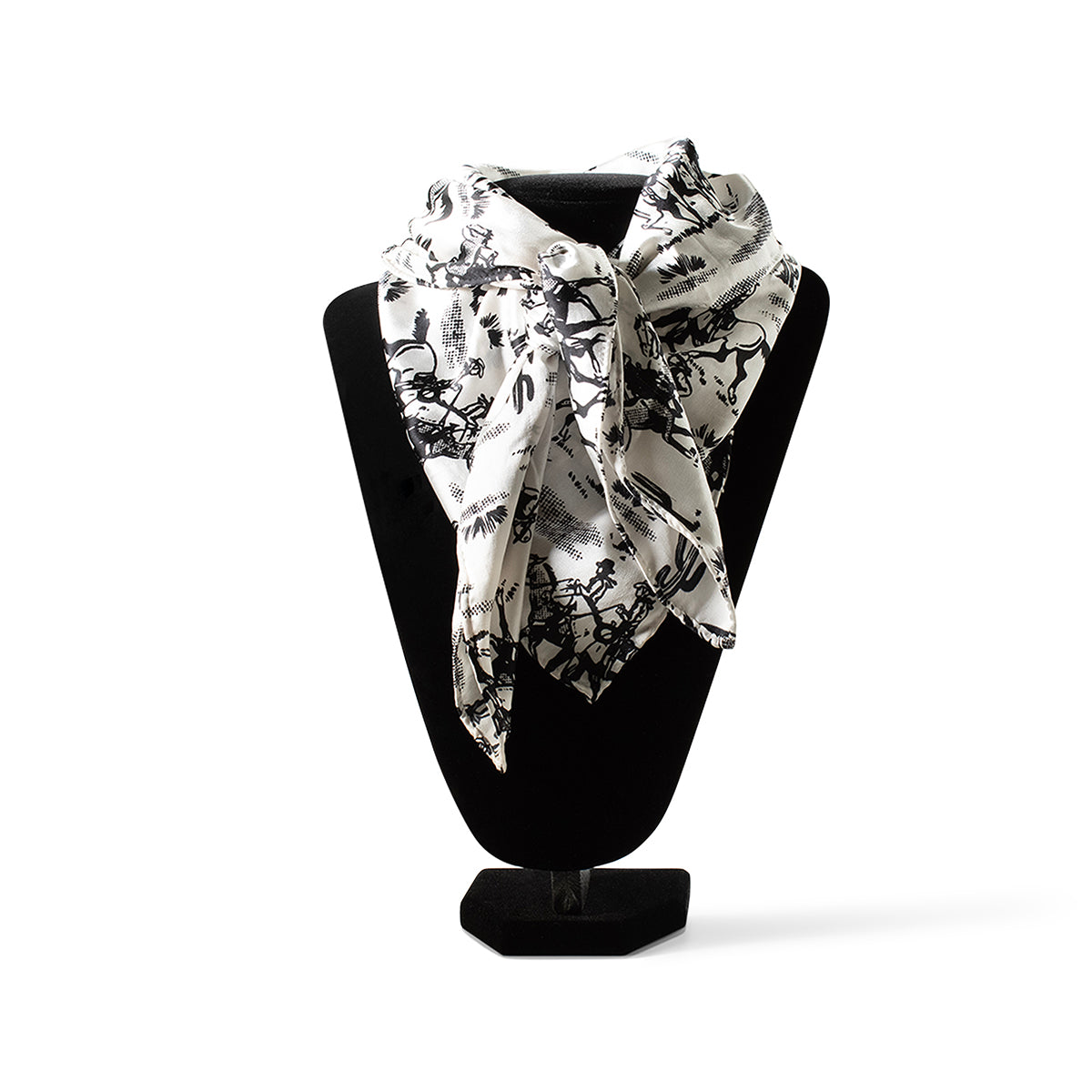 Wild Rag Desert Cowboy Black/White