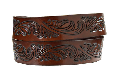 Floral Embossed Belt
