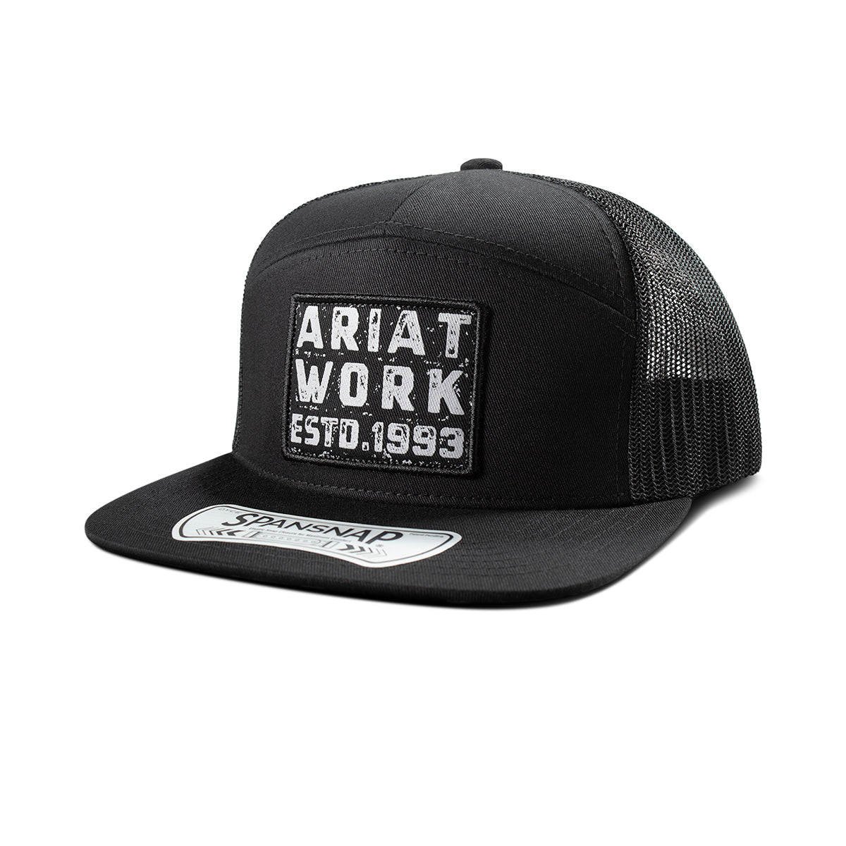 Snap Back 7 Panel Patch Cap