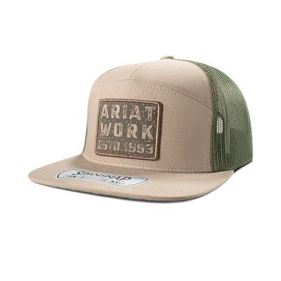 Snap Back 7 Panel Patch Cap