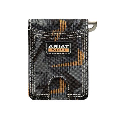 Bi-Fold Work Money Clip Bold Print