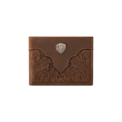 Overlay Embossed Bifold Wallet
