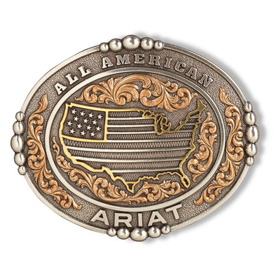 Oval All American Ariat Buckle