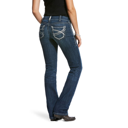 R.E.A.L. Mid Rise Stretch Straight Ivy