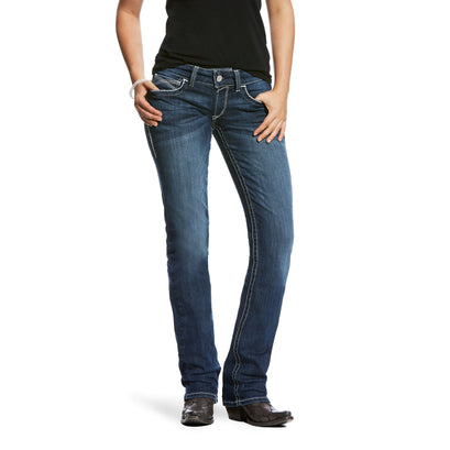 R.E.A.L. Mid Rise Stretch Straight Ivy