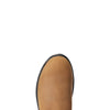 Men's Turbo Chelsea Waterproof Work Boots in Aged Bark 10032609 Ariat toe