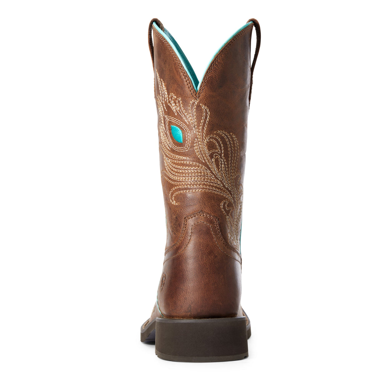 Women's Bright Eyes II Western Boots in Weathered Brown 10033983 Ariat heel