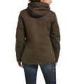 Women's Rebar DuraCanvas Insulated Jacket in Wren 10032918 Ariat back
