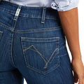 Ariat Women's R.E.A.L. Perfect Rise Abby Straight Jean 10036814 Mckenzie detail pocket