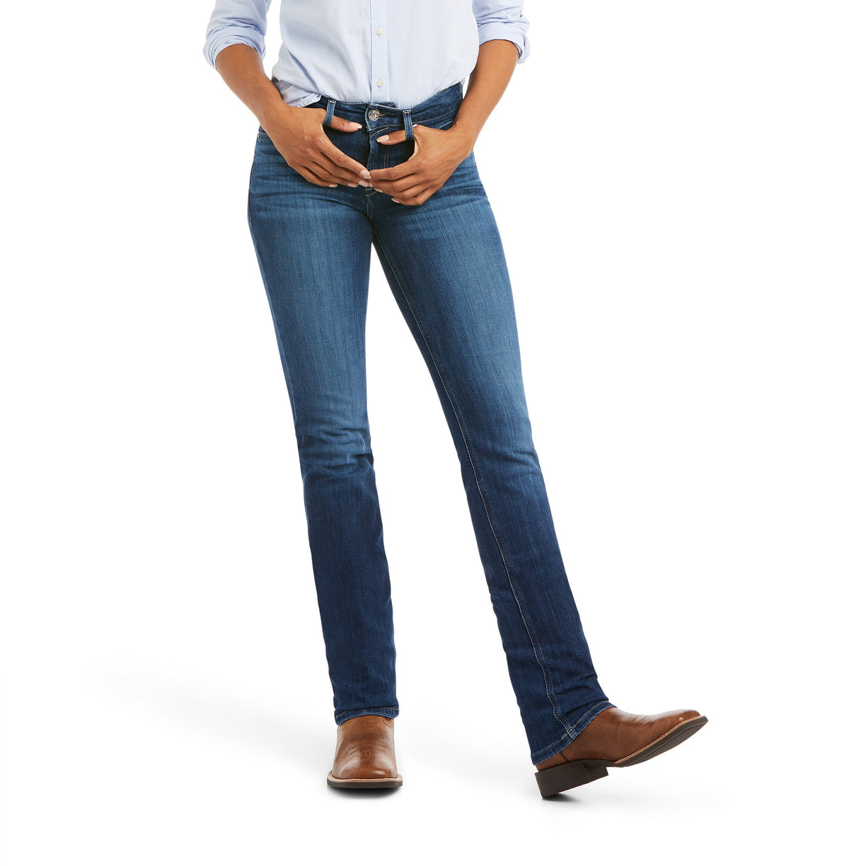 Ariat Women's R.E.A.L. Perfect Rise Abby Straight Jean 10036814 Mckenzie